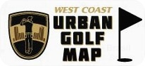West Coast Urban Golf Map