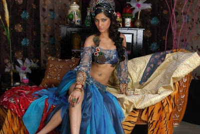 Shruti Hassan blue dress princess 