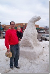 Monticello CC Snow Sculptures