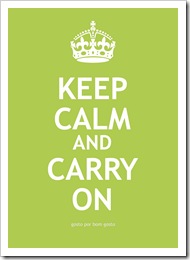 Keep Calm Verde Limão
