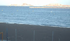 Plage des Catalans sur la Corniche au lever de Soleil