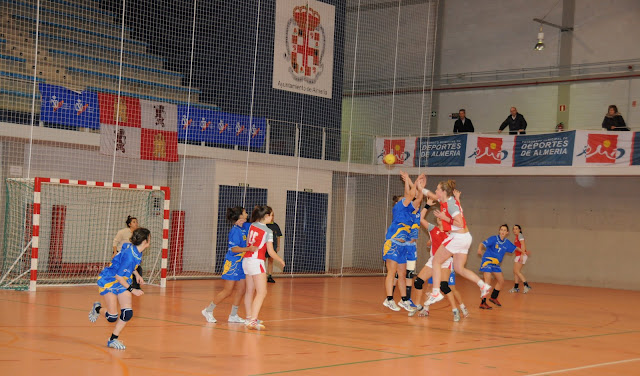 Castilla León Canarias Campeonato España Balonmano cadete femenino almería