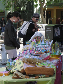 bake sale 4 OMG. Look at all those treats!! Each and every single one mouth-wateringly delicious, too.