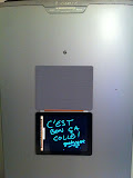iPad 2 - Smart Cover collée sur le réfrigirateur !!!