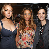 lindsay lohan%2C charlotte ronson%2C and samantha ronson%2C at charlotte ronson Celebrities Fashion