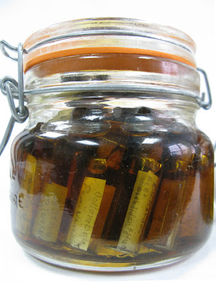 bulk jar with degraded preservative