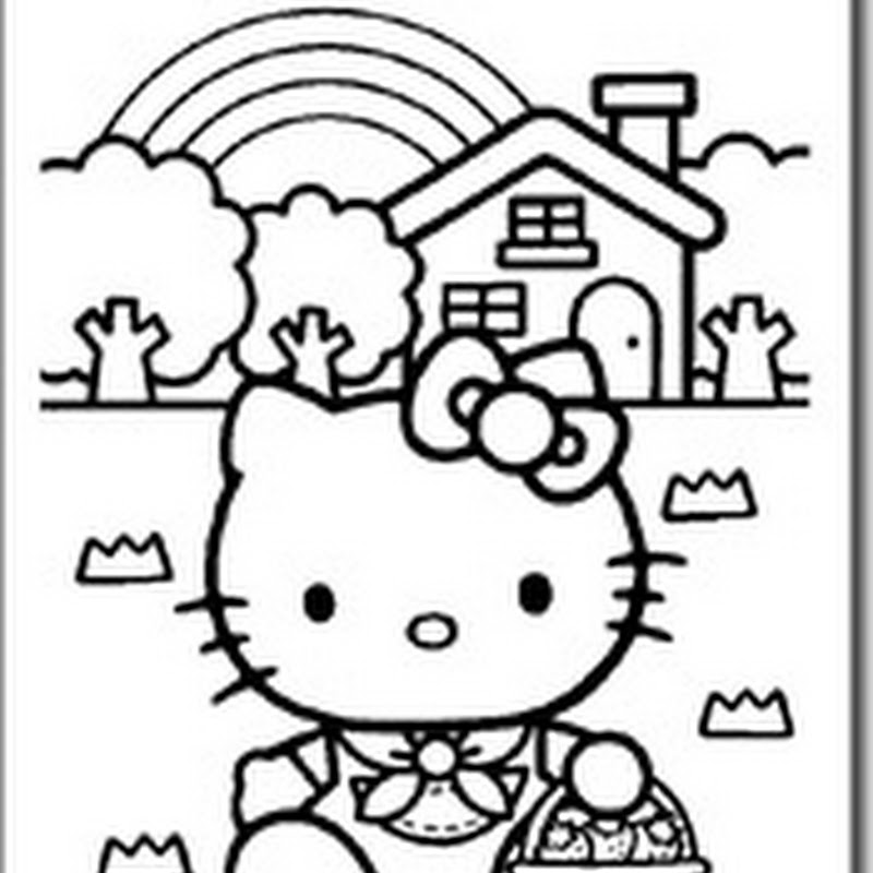 Desenhos para Colorir – Hello Kitty