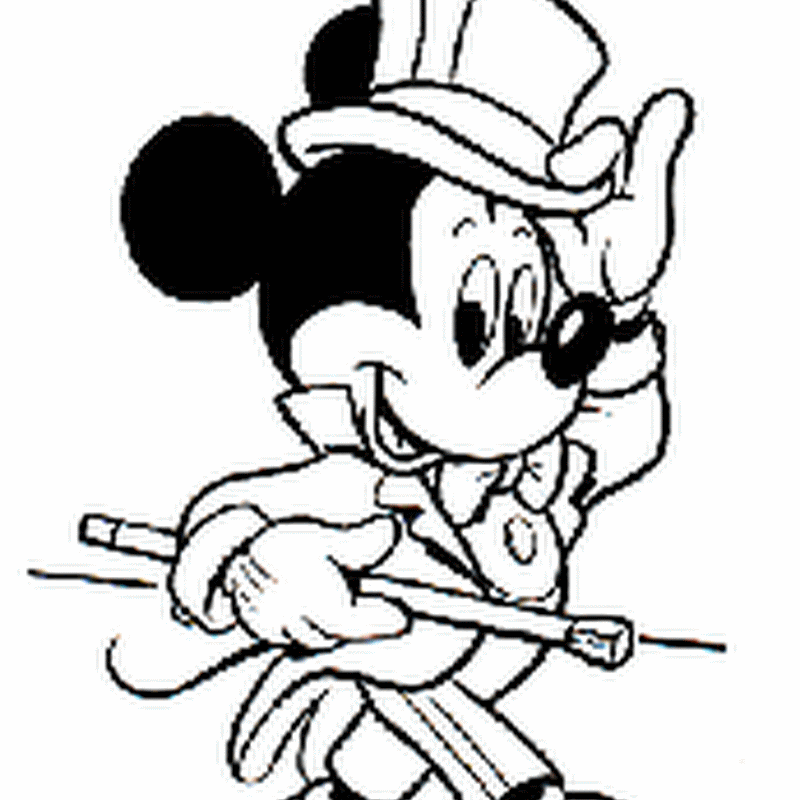 Desenhos para Colorir – Turma do Mickey