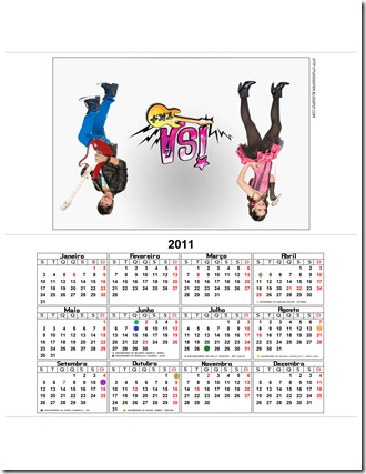 calendario isa e alex