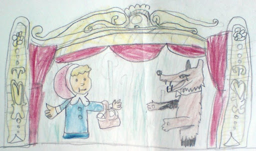 Foto 0 en  - Caperucita y El Lobo... Titiriteros