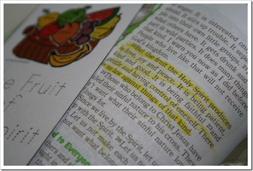 make fruit of the spirit necklace