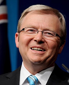 Kevin Rudd, Prime Minister of Australia Kevin Rudd, Prime Minister of Australia