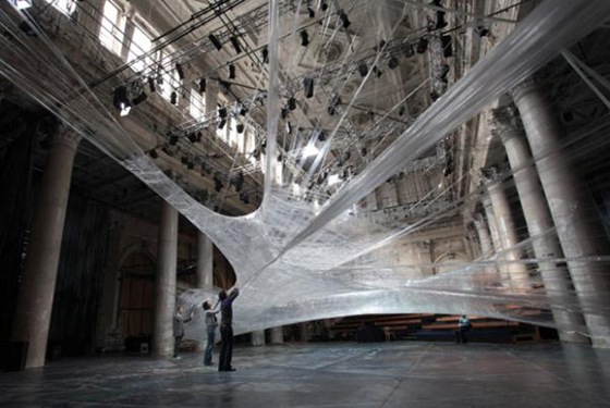 World’s Largest Spider Web Ever Spun 07 World’s Largest Spider Web Ever Spun 07