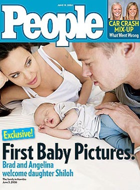 The 13 Most Expensive Celebrity Photos Ever Shiloh-Nouvel-Jolie-Pitt-Baby%5B2%5D