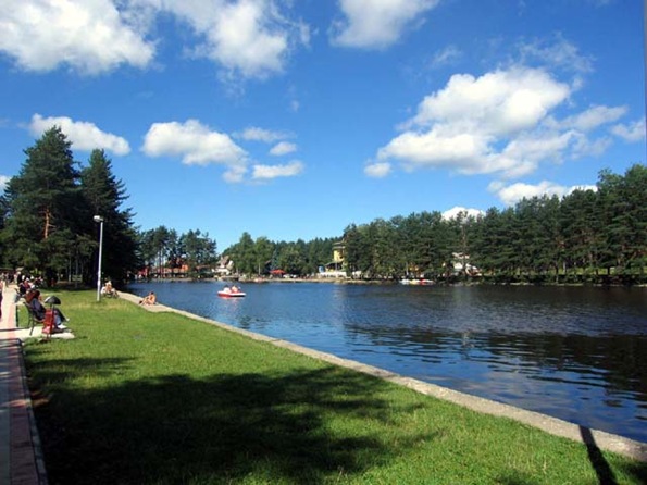 Lake in the centre of Kraljeve Vode