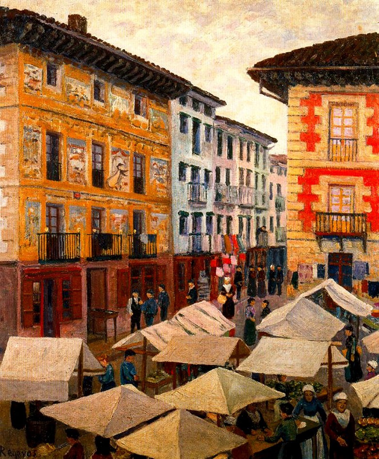 [Darío de Regoyos -Mercado de Villafranca de Oria (1909)[5].jpg]