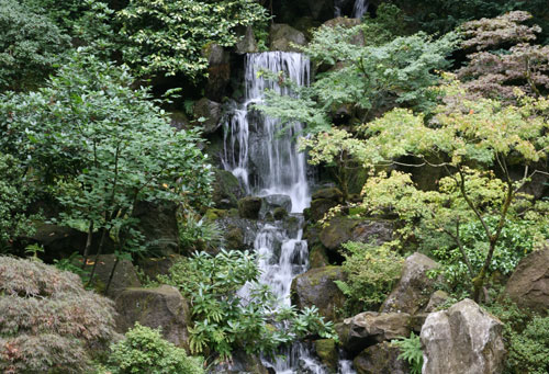 JapaneseWaterFall Cool Modern Japanese Garden 