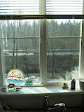So you can share my view from the kitchen window, I plan not to spend to long washing up, however (next shot)