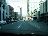 Down town street on a Saturday afternoon