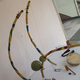 Bateria de Capoeira por Lillian Gonzalez (Berimbaus - Detalle)