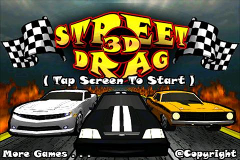 Android application Street Drag 3D - Racing cars screenshort