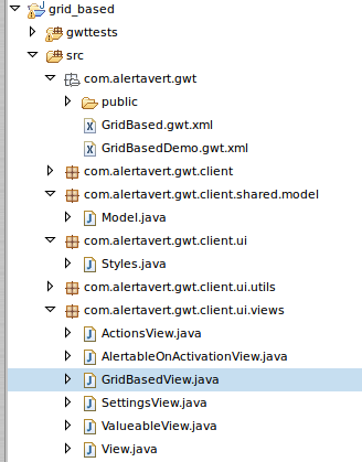 Package Explorer