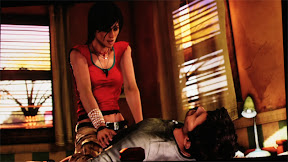 Interesting Uncharted 2 cutscene screenshot