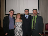 Marcio Pereira (Lecom), Heloisa Brito (Poupa Tempo), Paulo Milreu (pmc&associados) e Fernando Coelho (Metha Auditores).