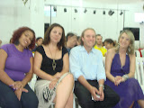 Equipe da Uninove Bauru, o prefeito eleito Rodrigo Agostinho e Daniela Luchesi, coordenadora dos cursos da Uninove Bauru.