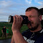 Photographing the sunset [photo by Andi].
