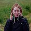 Lisa discovering home-made string cheese [photo by Francis].