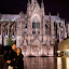 [EN] Cologne, Germany - with Vasso in front of the Cathedral at night. [SK] Kolin, Nemecko - s Vassom pred nocnou katedralou.