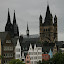 [EN] Cologne, Germany - Downtown at the Rhine. [SK] Kolin, Nemecko - Centrum na nabrezi Ryna.