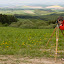 [SK] Panoráma Bielych Karpát, v pozadí Uherský Brod (Česko) ----- [EN]  Panorama of the Biele Karpaty Mts., city of Uherský Brod in the background (Czech Republic).