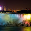 American Falls at night.