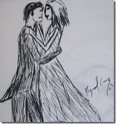 rabisco par romantico