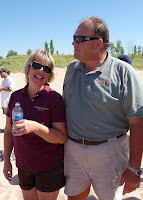 Bistate Regatta 2008 / Bistate 2008 beach party: Laura and Bob (Collaboration 2)