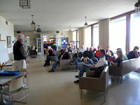 40.7 Fleet Rules Seminar and Kick off the Season Bowling Party, May 9, 2009 / Gene McCarthy goes over the rules for members and crew of the fleet