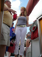NOOD 2009 / NOOD 2009 Sat., Melissa on Vayu at the Fleet raft party