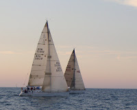 Bi-State Regatta 2009 / Bi-State 2009: Excalibur and Vayu just after the start on Friday evening