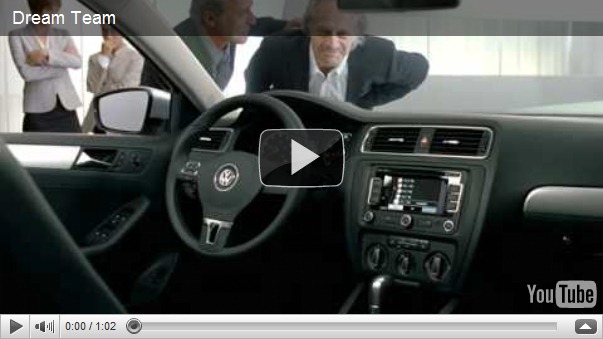 Videos–Comerciais do Volkswagen Jetta nos Estados Unidos
