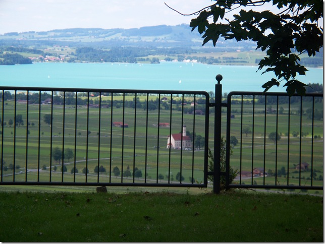 view from Neuschwanstein