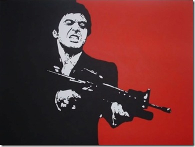 scarface-red-black-gun-fire-canvas-art-painting