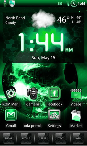 Green Honeycomb Theme Chooser