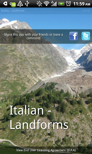 Learn Italian - Landforms