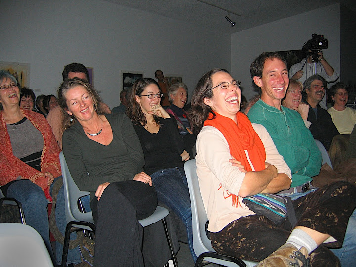 audience at Words Aloud 5, 2008