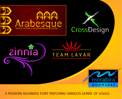 latin universal cultural rounded web 2.0 style web 3.0 fresh font logo design typography