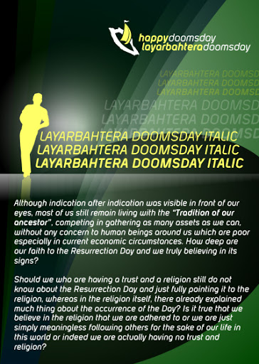 Layarbahtera doomsday italic font web 2.0