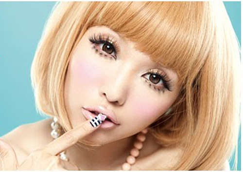 japanese eyes makeup. thanks to the Japanese,