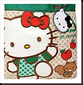Hello Kitty goes Green Hello Kitty goes Green